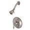 Kingston Brass Shower Faucet, 2, Wall Mount, Brushed Nickel KB2638NLSO - alternate 1